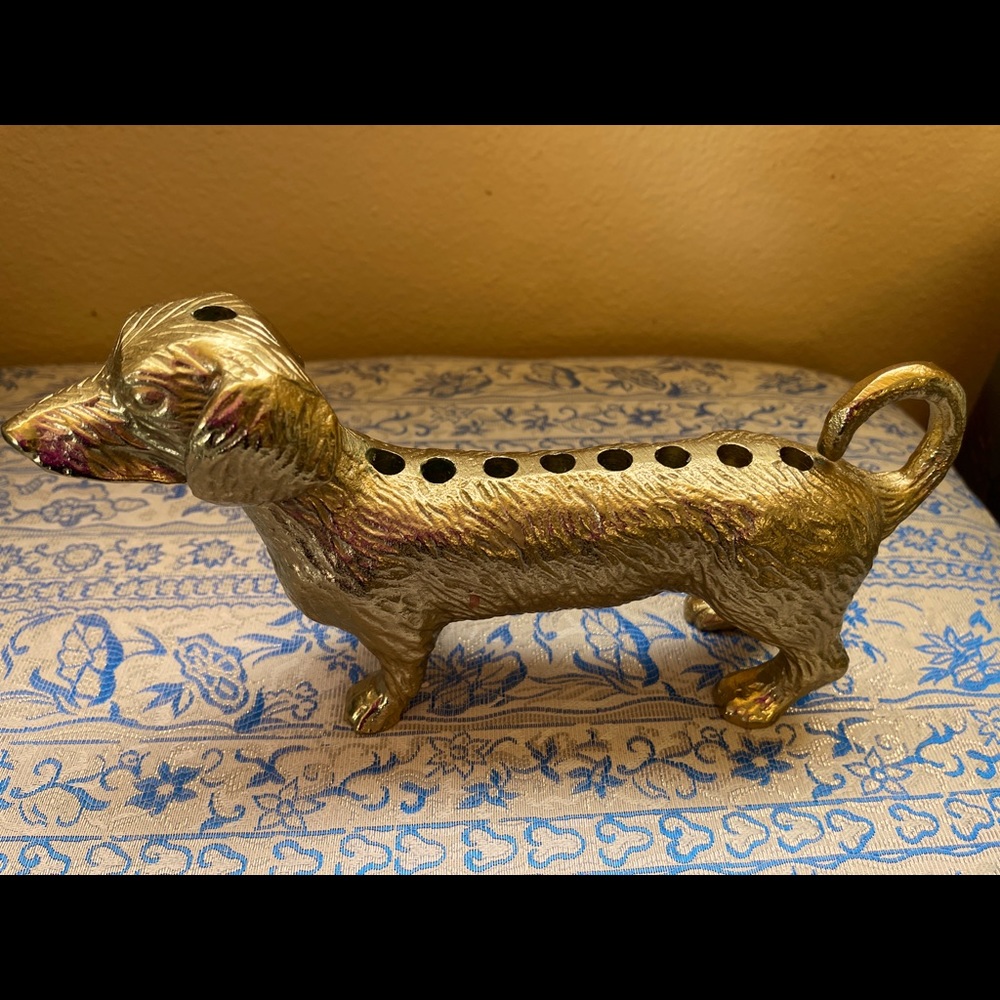 Dachshund Menorah 9.5”